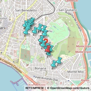 Mappa Via Geronimo Zurita, 09129 Cagliari CA, Italia (0.4175)
