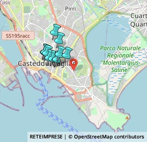 Mappa Via Geronimo Zurita, 09129 Cagliari CA, Italia (1.48364)