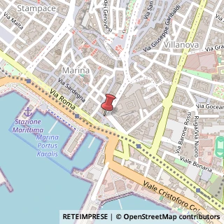 Mappa Piazza amendola giovanni, 09125 Cagliari, Cagliari (Sardegna)
