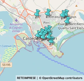 Mappa Via XX Settembre, 09125 Cagliari CA, Italia (2.72077)