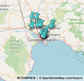 Mappa 09025 Serrenti SU, Italia (8.27389)