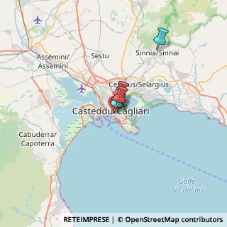 Mappa Via Sidney Sonnino, 09125 Cagliari CA, Italia (3.256)