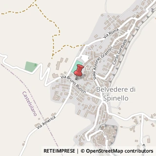 Mappa Via San Martino, 45, 88824 Belvedere di Spinello, Crotone (Calabria)