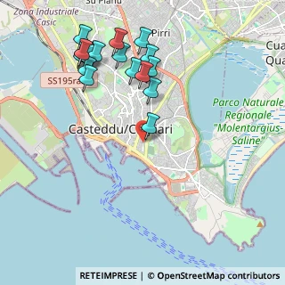 Mappa Via Goceano, 09125 Cagliari CA, Italia (2.53222)
