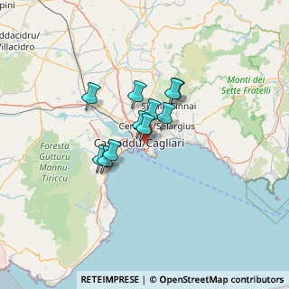 Mappa Via Enrico Besta, 09129 Cagliari CA, Italia (9.50636)
