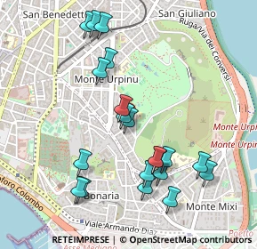 Mappa Via Enrico Besta, 09126 Cagliari CA, Italia (0.5605)