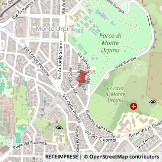 Mappa Via Geronimo Zurita, 17, 09126 Cagliari, Cagliari (Sardegna)