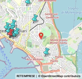 Mappa Via Enrico Besta, 09126 Cagliari CA, Italia (1.53167)