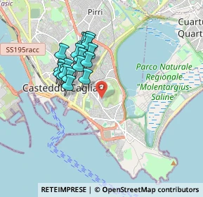 Mappa Via Enrico Besta, 09126 Cagliari CA, Italia (1.73722)