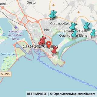 Mappa Via Enrico Besta, 09129 Cagliari CA, Italia (5.08273)