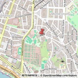 Mappa Via Pietro Quesada, 1, 09125 Cagliari, Cagliari (Sardegna)
