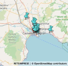 Mappa Corso Vittorio Emanuele II, 09131 Cagliari CA, Italia (4.90667)