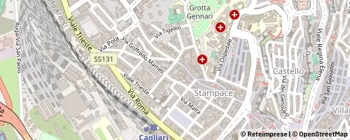 Mappa Cagliari