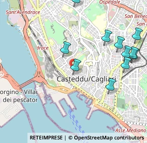 Mappa Corso Vittorio Emanuele II, 09131 Cagliari CA, Italia (1.31455)
