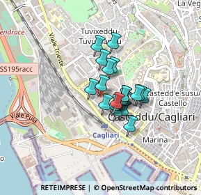 Mappa 09123 Cagliari CA, Italia (0.287)