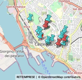 Mappa Via XXIX Novembre, 09123 Cagliari CA, Italia (0.764)