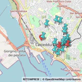 Mappa 09123 Cagliari CA, Italia (1.217)
