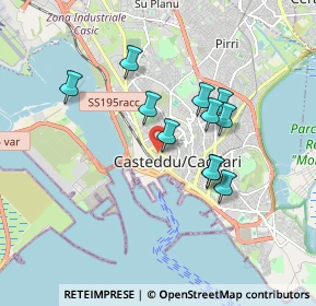 Mappa Via XXIX Novembre, 09123 Cagliari CA, Italia (1.61091)