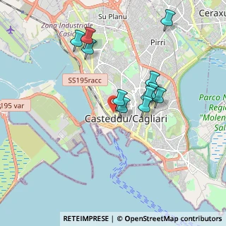 Mappa 09123 Cagliari CA, Italia (1.85455)