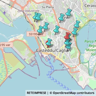 Mappa Via XXIX Novembre, 09123 Cagliari CA, Italia (2.112)