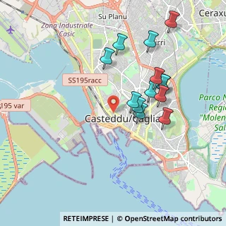 Mappa Via XXIX Novembre, 09123 Cagliari CA, Italia (1.97)