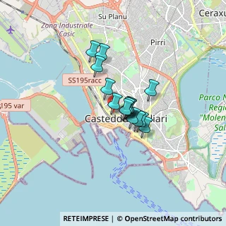 Mappa 09123 Cagliari CA, Italia (1.08733)