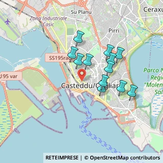 Mappa 09123 Cagliari CA, Italia (1.67667)