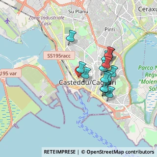 Mappa Via XXIX Novembre, 09123 Cagliari CA, Italia (1.58429)