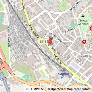 Mappa Via Roma,  72, 09123 Cagliari, Cagliari (Sardegna)