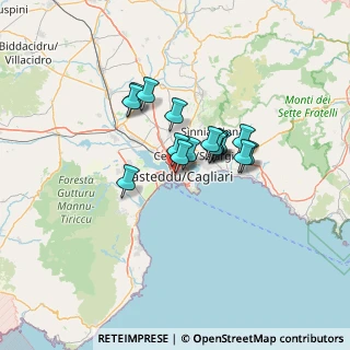 Mappa Viale Trieste, 09122 Cagliari CA, Italia (9.70063)