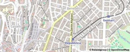 Mappa Cagliari