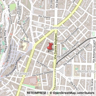 Mappa Via Salvatore Farina, 44, 09127 Cagliari, Cagliari (Sardegna)