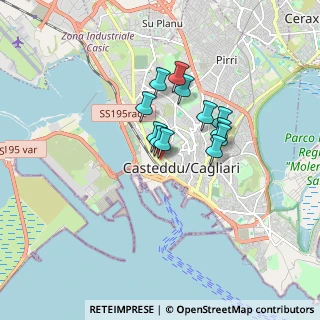 Mappa Via Giorgio Asproni, 09123 Cagliari CA, Italia (1.28)