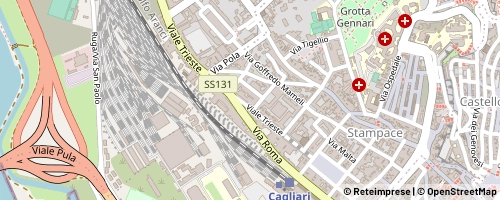 Mappa Cagliari