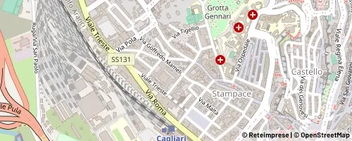 Mappa Cagliari