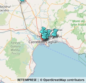 Mappa Via Caprera, 09123 Cagliari CA, Italia (14.77364)