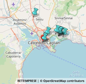 Mappa Via Caprera, 09123 Cagliari CA, Italia (5.36)