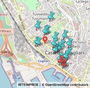 Mappa Via Caprera, 09123 Cagliari CA, Italia (0.418)