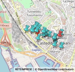 Mappa Via Caprera, 09123 Cagliari CA, Italia (0.3255)