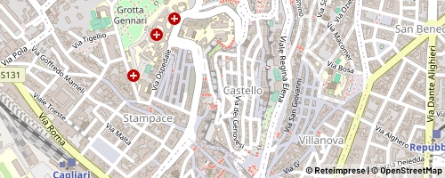 Mappa Cagliari