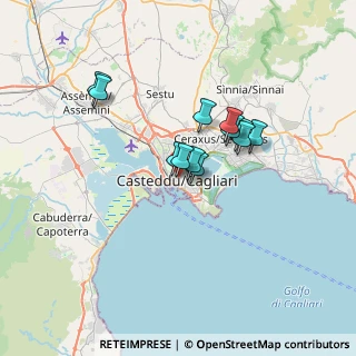 Mappa Via Corte D'Appello, 09124 Cagliari CA, Italia (5.4525)
