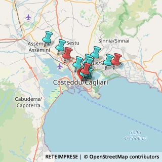 Mappa Via Corte D'Appello, 09124 Cagliari CA, Italia (4.18462)