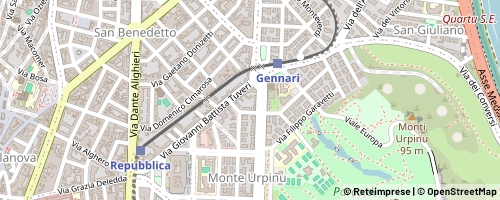 Mappa Cagliari