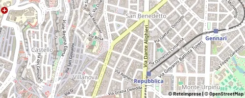 Mappa Cagliari