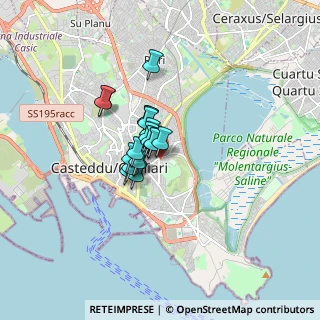 Mappa Via Leo Pietro, 09129 Cagliari CA, Italia (1.00526)