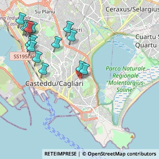 Mappa Via Leo Pietro, 09129 Cagliari CA, Italia (2.906)