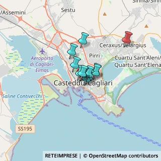 Mappa Via Porto Scalas, 09123 Cagliari CA, Italia (1.69333)