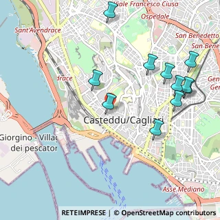 Mappa Via Porto Scalas, 09123 Cagliari CA, Italia (1.26364)