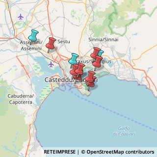 Mappa Via Castelvi, 09129 Cagliari CA, Italia (4.66727)
