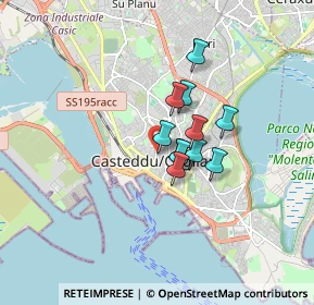 Mappa Vico I Santa Margherita, 09124 Cagliari CA, Italia (1.14)